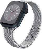 Spigen Metal Fit Silver Apple Watch 41 mm/40 mm/38 mm - Remienok na hodinky