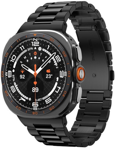 Spigen Modern Fit 316L Samsung Galaxy Watch Ultra 2/1 47mm Black - Watch Strap - Main image