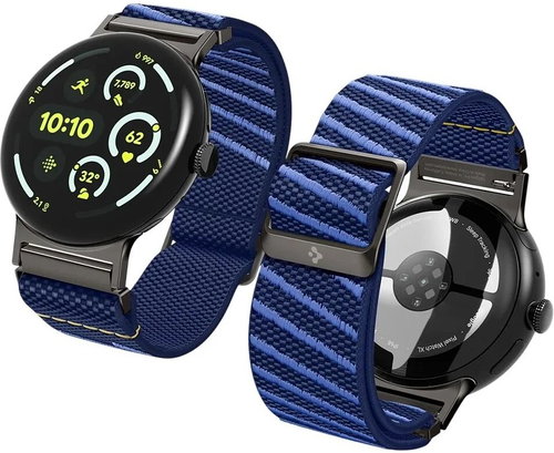 Spigen Lite Fit X for Google Pixel Watch 5/4/3 45mm Blueberry Navy - Watch Strap - Main image