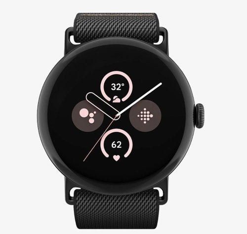 Spigen Lite Fit Google Pixel Watch 5/4/3 41mm/2/1 Black - Watch Strap - Main image