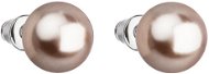 EVOLUTION GROUP 71070.3 Bronze Earrings decorated with Swarovski® Pearls - Earrings
