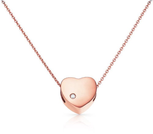 Dolcze Heart Pink (Au585 / 1000, 1.64 g) - Necklace - Main image