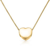 Dolcze Heart Basic Yellow (Au585 / 1000, 1.62 g) - Necklace