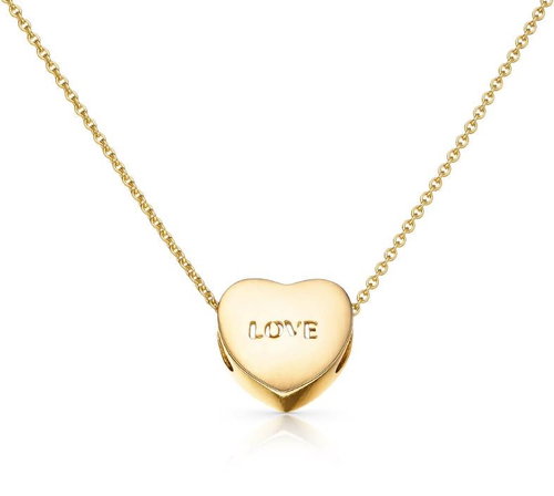 Dolcze Heart Love Yellow (Au585/1000, 1.67g) - Necklace - Main image
