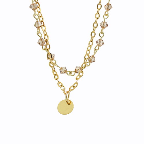 JSB Bijoux 61300746g-gsh with Swarovski® Crystals - Necklace - Main image