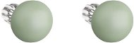 EVOLUTION GROUP 31142.3 Pastel Green with Swarovski® Pearl (Ag925/1000, 2g) - Earrings