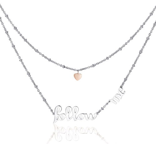 BROSWAY Script BRP03 - Necklace - Main image