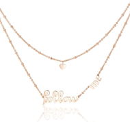 BROSWAY Script BRP04 - Necklace