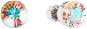 EVOLUTION GROUP 31113.2 kristály dekoratív Swarovski® kristályokkal (Ag 925/1000, 1 g) - Fülbevaló