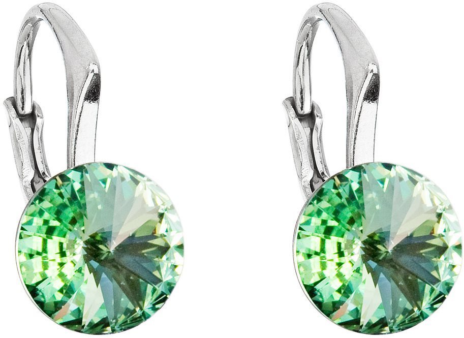 EVOLUTION GROUP 31229.3 chrysolite, Swarovski® kristályokkal díszítve (Ag 925/1000, 1,6 g)