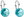 Lt. Turquoise Decorated with Swarovski® Crystals (Ag 925/1000, 1.6g)