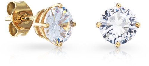 Dolcze Zora 1ct 321056 (Au585 / 1000, 1,60g) - Earrings - Main image
