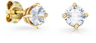 DOLCZE Zorka 0.5ct 321054 (Au585/1000, 1,10 g) - Náušnice