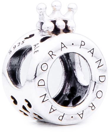 PANDORA Logo & Crown O ブレスレットチャーム 799036C00 PANDORA ROSE 789036C00 Logo & Crown O Charm 001-902-02701