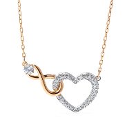 SWAROVSKI Infinity Heart 5518865 - Necklace
