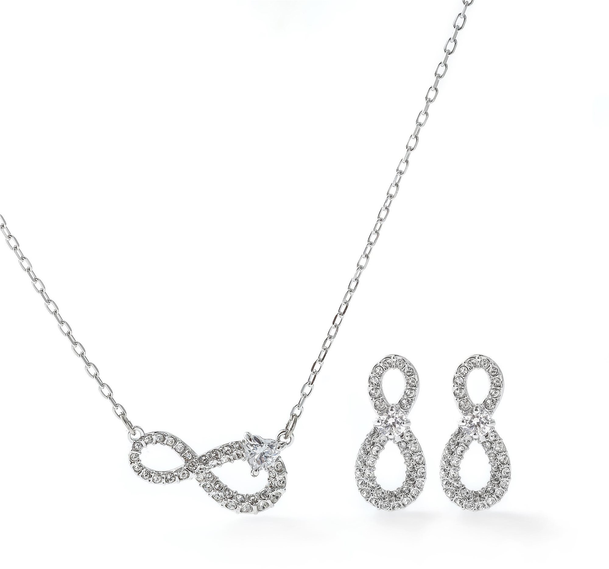 Swarovski hot sale infinity necklace