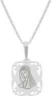 PRAQIA Mother of God KO0004_BR030_43-7 (Ag925/1000, 2,04g) - Necklace