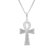 PRAQIA Coptic Cross KO0499_CU040_43-7 (Ag925/1000, 2,93g) - Necklace