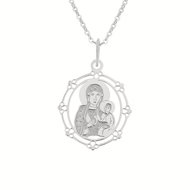 PRAQIA Faith and Love KO0867_BR030_43-7 (Ag925/1000, 1,86g) - Necklace