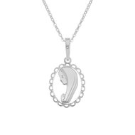 PRAQIA Mary in Lace KO0874_BR030_43-7 (Ag925/1000, 1,91g) - Necklace
