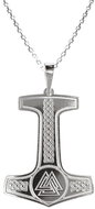 PRAQIA Men's Mjölnir KO5001_MO060_50 (Ag925/1000, 6,40g) - Necklace