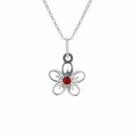 PRAQIA KIDS Apple Blossom KO5103_BR030_40 (Ag925/1000, 1,18g) - Necklace