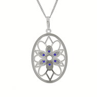 PRAQIA Needlework Beauty KO5155JP (Ag925/1000, 3,51g) - Necklace