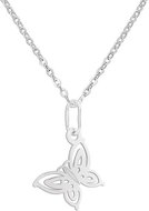 PRAQIA KIDS Butterfly KO5228_BR030_40 (Ag925/1000, 0.92g) - Necklace