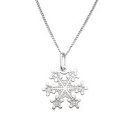 PRAQIA Snowy KO5242_CURB035_45 (Ag925/1000, 1,92g) - Necklace