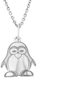 PRAQIA KIDS Penguin KO5276_BR030_40_N (Ag925/1000, 1,39g) - Necklace