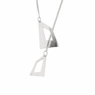 PRAQIA Gemini N5198 (Ag925/1000, 2,96g) - Necklace