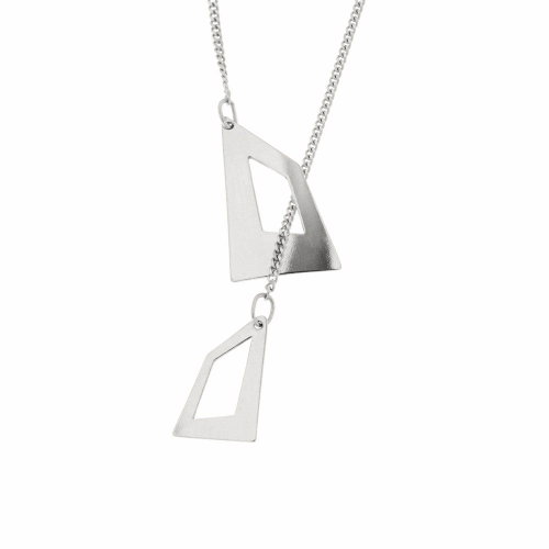 PRAQIA Gemini N5198 (Ag925/1000, 2,96g) - Necklace - Main image