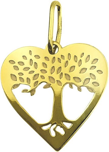 PRAQIA Golden Heart PA7002 (Gold 585/1000, 0.30g) - Charm - Main image