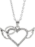 JSB Bijoux Angel Heart with Swarovski® Crystal Stones 61300860cr - Necklace