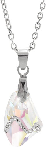 JSB Bijoux Swirl Stone with Swarovski® Crystal Stones 61300812ab - Necklace - Main image