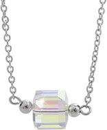 JSB Bijoux Cube with Swarovski® Crystal Stones 61300911ab - Necklace