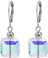 JSB Bijoux Cubes with Swarovski® Crystal Stones 61400911ab - Earrings