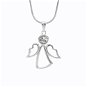 JSB Bijoux Silver Angel with Swarovski® Crystal Stones 92300317cr (Ag 925/1000, 1,97g) - Necklace