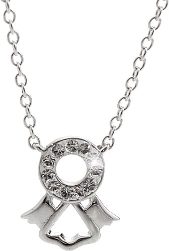 JSB Bijoux Silver Angel with Swarovski® Crystal Stones 92300249cr (Ag 925/1000, 1.97g) - Necklace - Main image