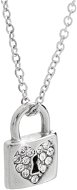 JSB Bijoux Heart In Lock With Swarovski Crystals 61300832cr - Necklace