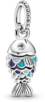 PANDORA Passions 799428C01 Visací Modrá šupinatá ryba (Ag925/1000, 2,8g ...