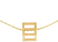 VUCH Cube Gold P378 - Necklace