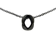 VUCH Ball Black P379 - Necklace