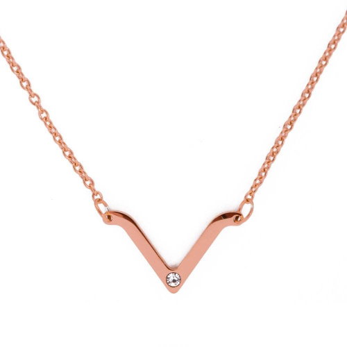 VUCH Visage Rose Gold P2672 - Necklace - Main image