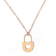 VUCH Heart Key Gold P3460 - Necklace