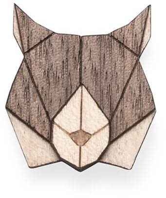 BeWooden BR10 Lynx - Brooch - Main image