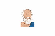 BeWooden BR106 Socrates - Brooch