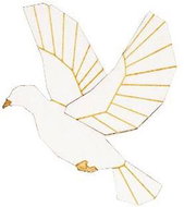 BeWooden BR114 Dove - Brooch