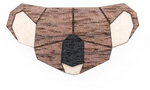 BeWooden BR14 Koala - Brooch - Main image