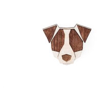 BeWooden BR34 Jack Russell - Brooch